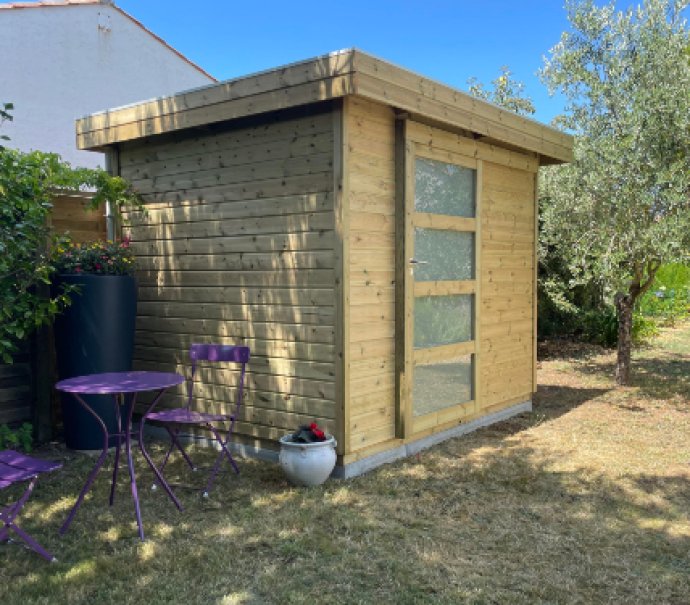 Abri de jardin en bois - Vintage